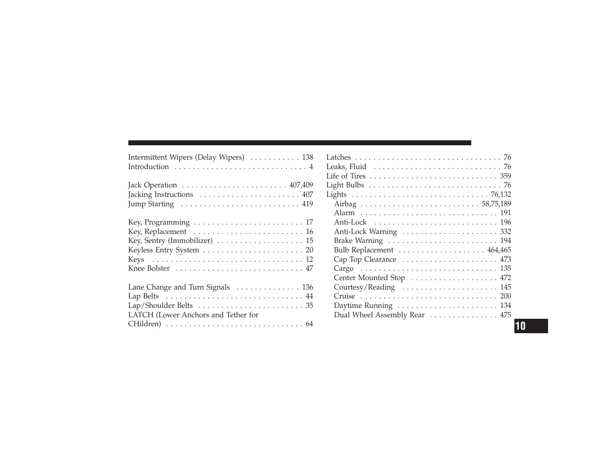 Ram Trucks 2009 3500 - Owner Manual User Manual | Page 519 / 532