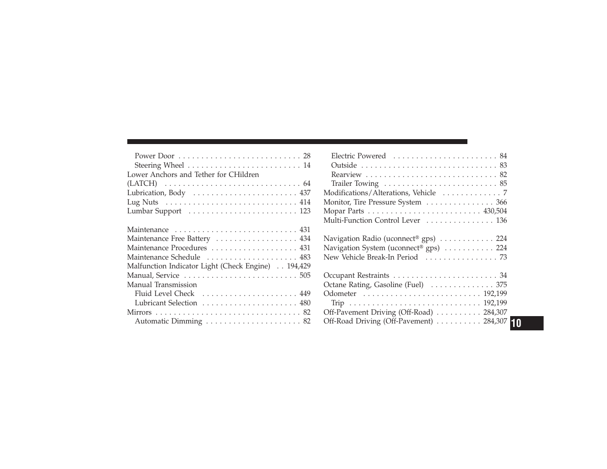 Ram Trucks 2009 3500 - Owner Manual User Manual | Page 521 / 532