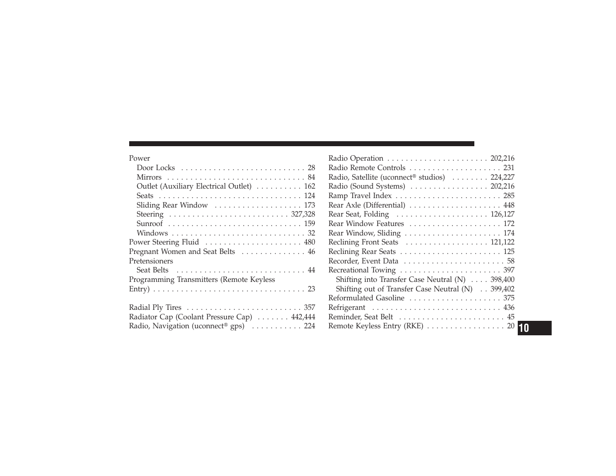 Ram Trucks 2009 3500 - Owner Manual User Manual | Page 523 / 532