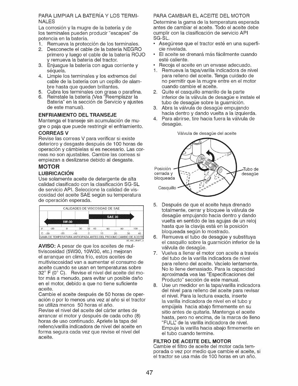 Motor | Craftsman 917.28921 User Manual | Page 47 / 64