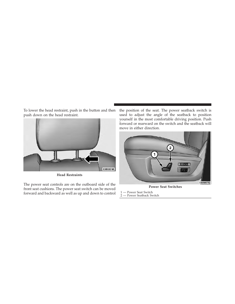 Eight-way power seats — if equipped | Ram Trucks 2010 3500 - Owner Manual User Manual | Page 106 / 616