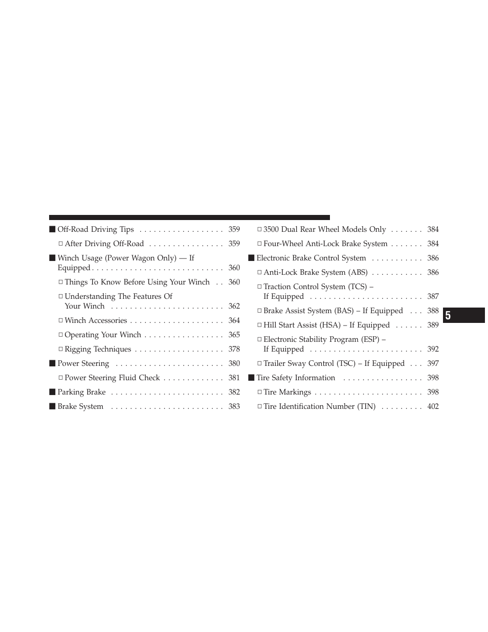 Ram Trucks 2010 3500 - Owner Manual User Manual | Page 297 / 616