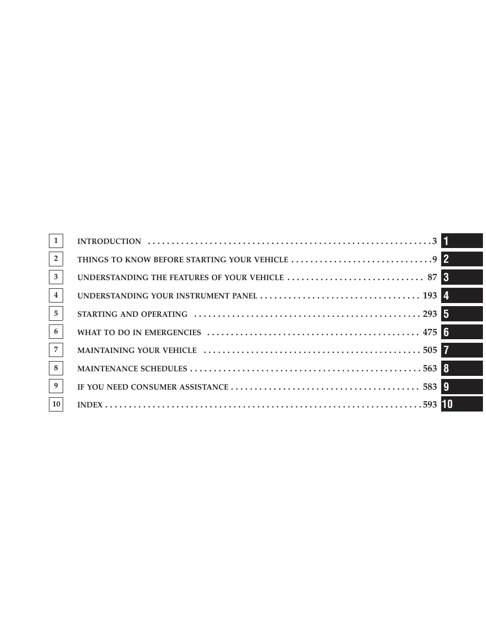 Ram Trucks 2010 3500 - Owner Manual User Manual | Page 3 / 616