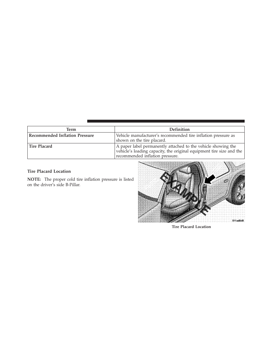 Tire loading and tire pressure | Ram Trucks 2010 3500 - Owner Manual User Manual | Page 406 / 616