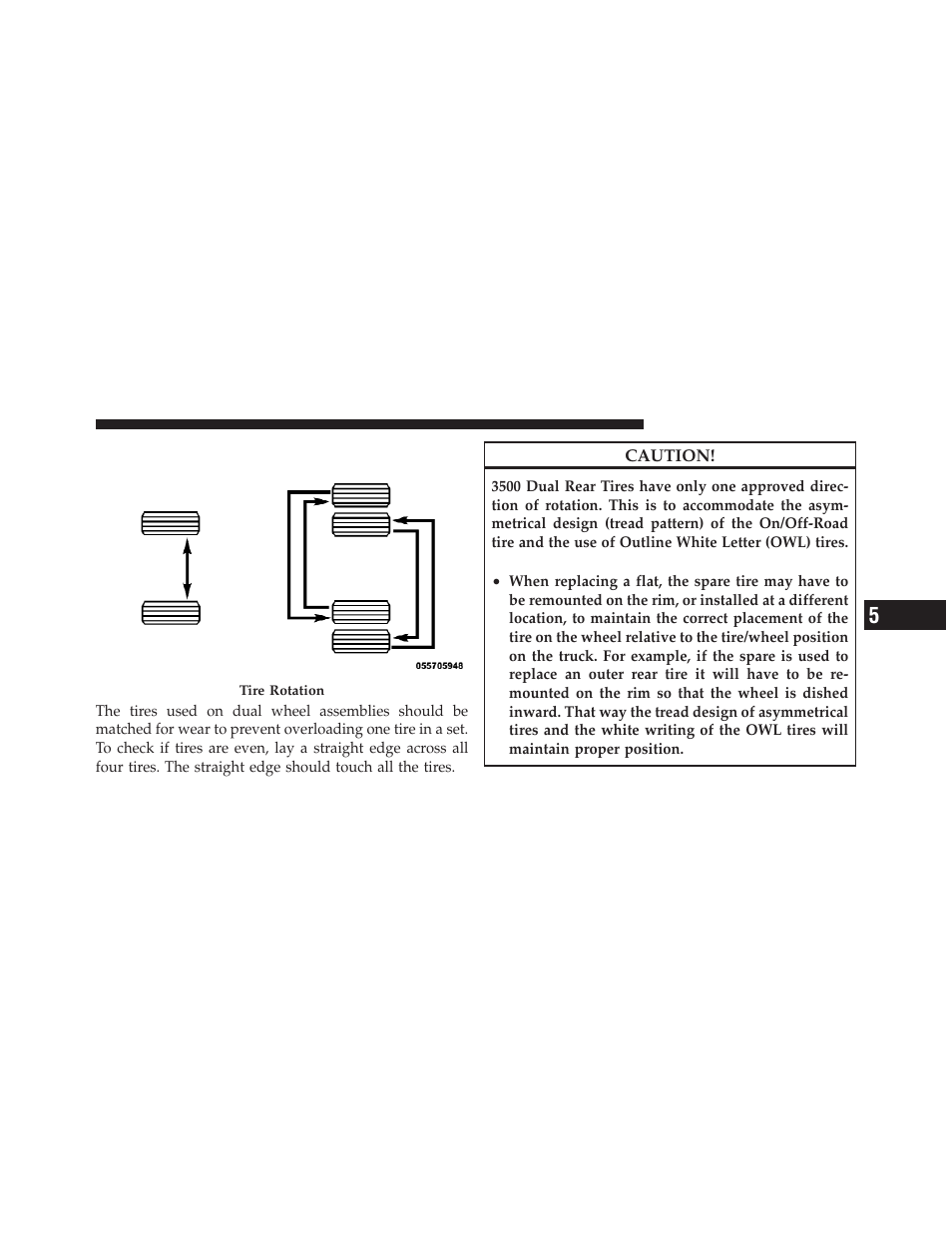 Dual rear wheels | Ram Trucks 2010 3500 - Owner Manual User Manual | Page 423 / 616