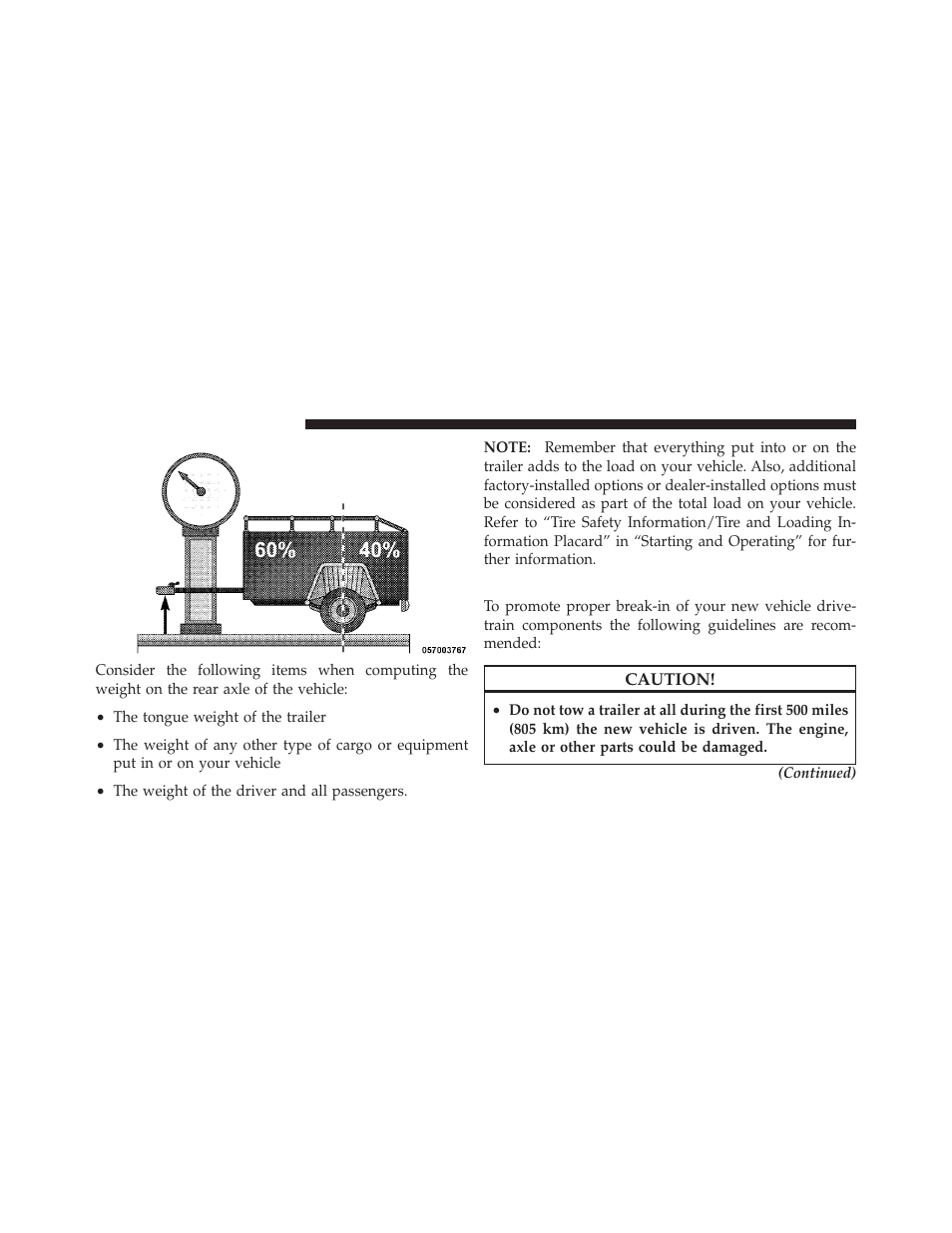 Towing requirements | Ram Trucks 2010 3500 - Owner Manual User Manual | Page 452 / 616