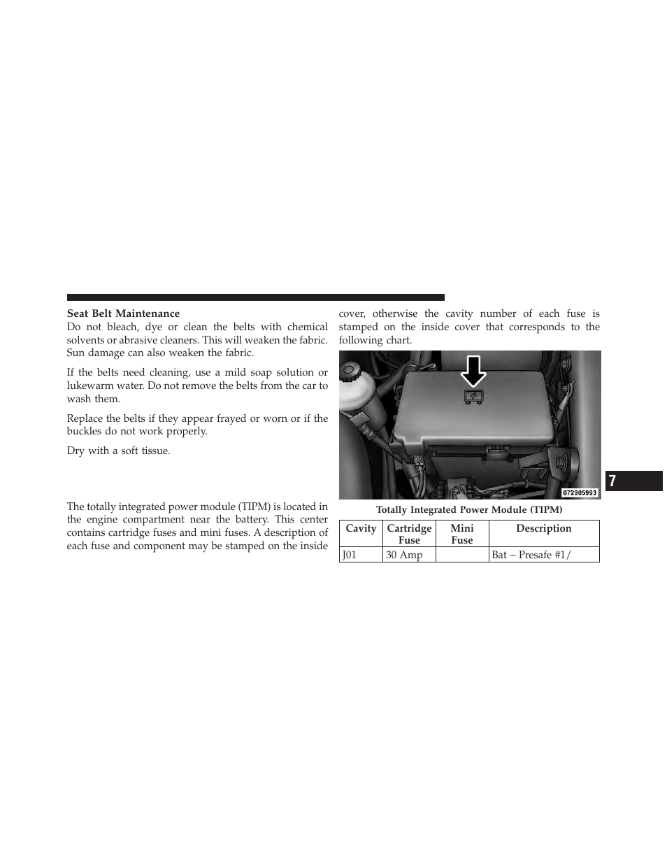 Fuses, Totally integrated power module | Ram Trucks 2010 3500 - Owner Manual User Manual | Page 545 / 616