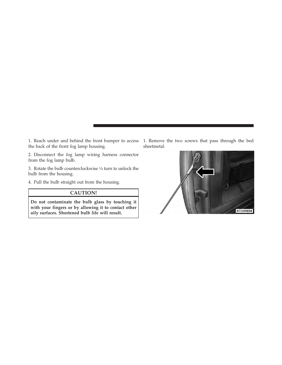 Fog lamps, Rear tail/stop, turn signal and backup lamps, Rear tail/stop, turn signal and backup | Lamps | Ram Trucks 2010 3500 - Owner Manual User Manual | Page 554 / 616