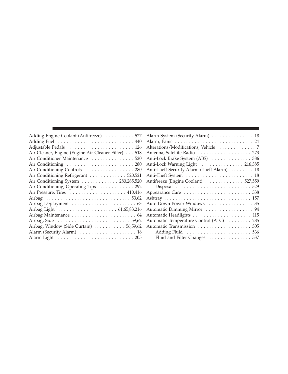 Ram Trucks 2010 3500 - Owner Manual User Manual | Page 596 / 616