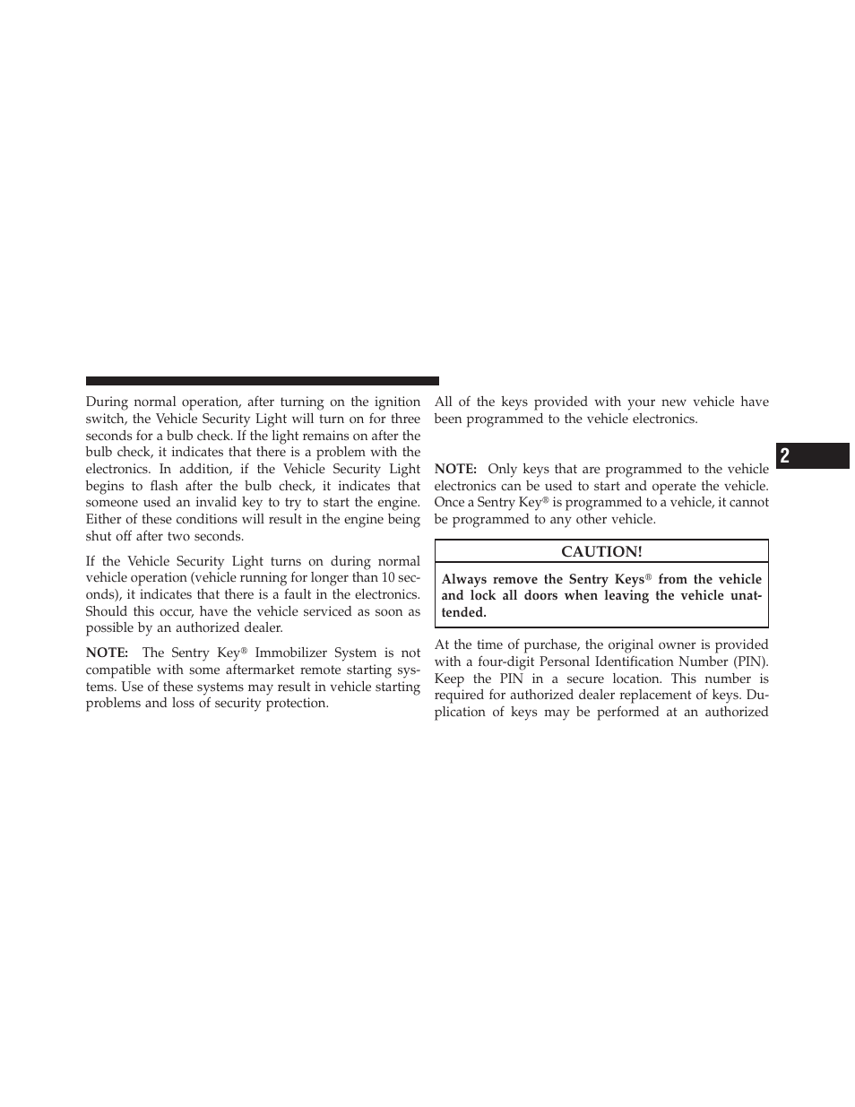 Replacement keys | Ram Trucks 2010 Chassis Cab User Manual | Page 17 / 423
