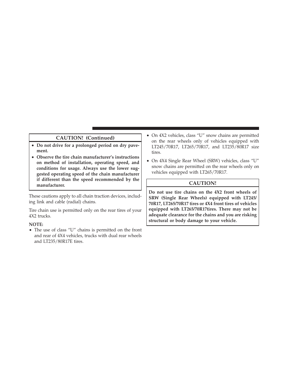 Ram Trucks 2010 Chassis Cab User Manual | Page 268 / 423