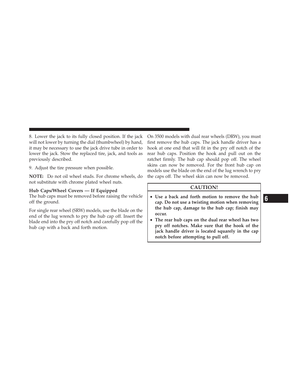 Ram Trucks 2010 Chassis Cab User Manual | Page 305 / 423