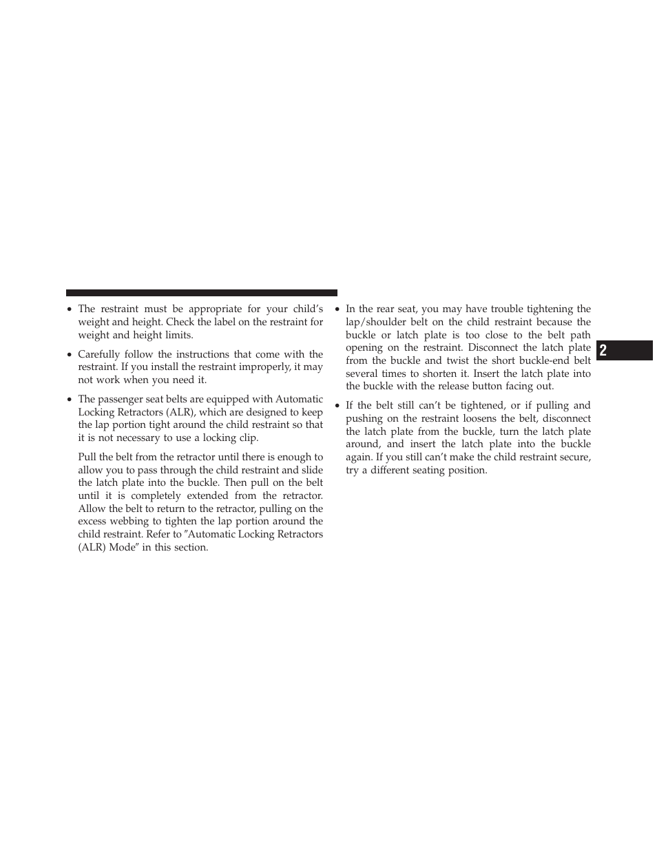 Ram Trucks 2010 Chassis Cab User Manual | Page 63 / 423