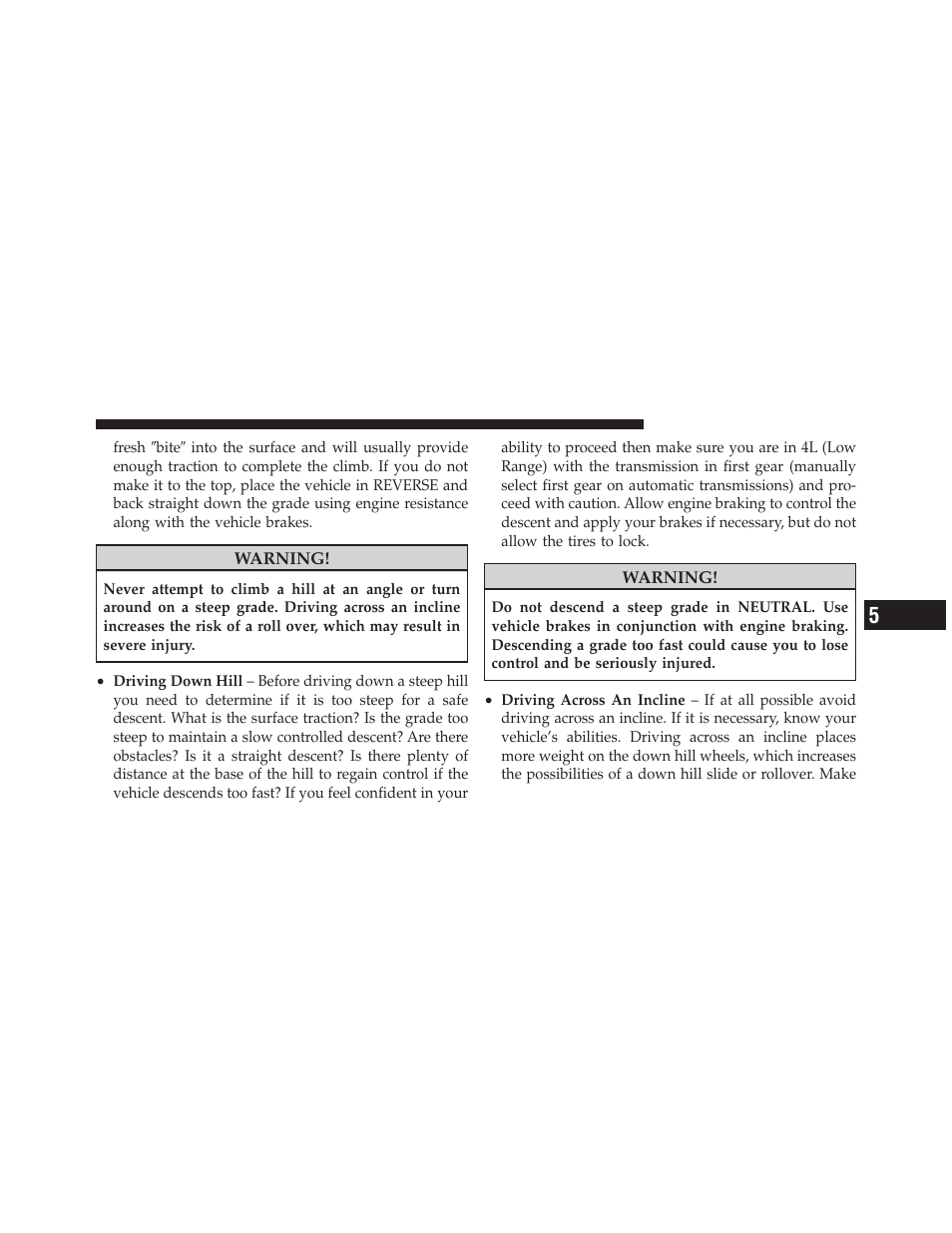 Ram Trucks 2011 3500 - Owner Manual User Manual | Page 357 / 636