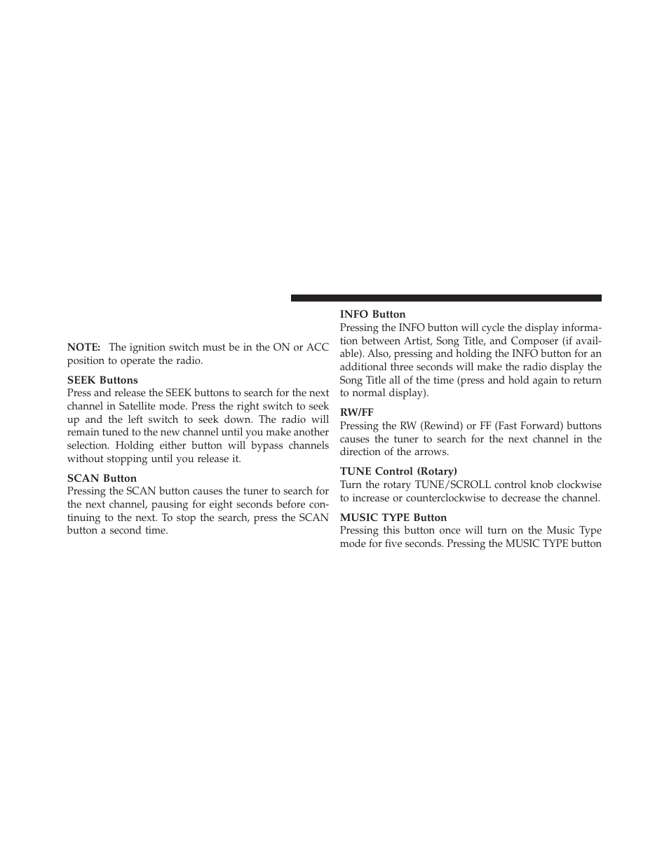 Operating instructions - uconnect, Multimedia (satellite) mode | Ram Trucks 2011 Chassis Cab - Owner Manual User Manual | Page 254 / 494