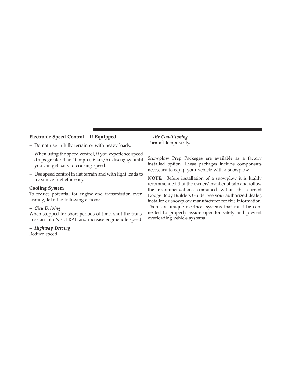 Snowplow | Ram Trucks 2011 Chassis Cab - Owner Manual User Manual | Page 356 / 494