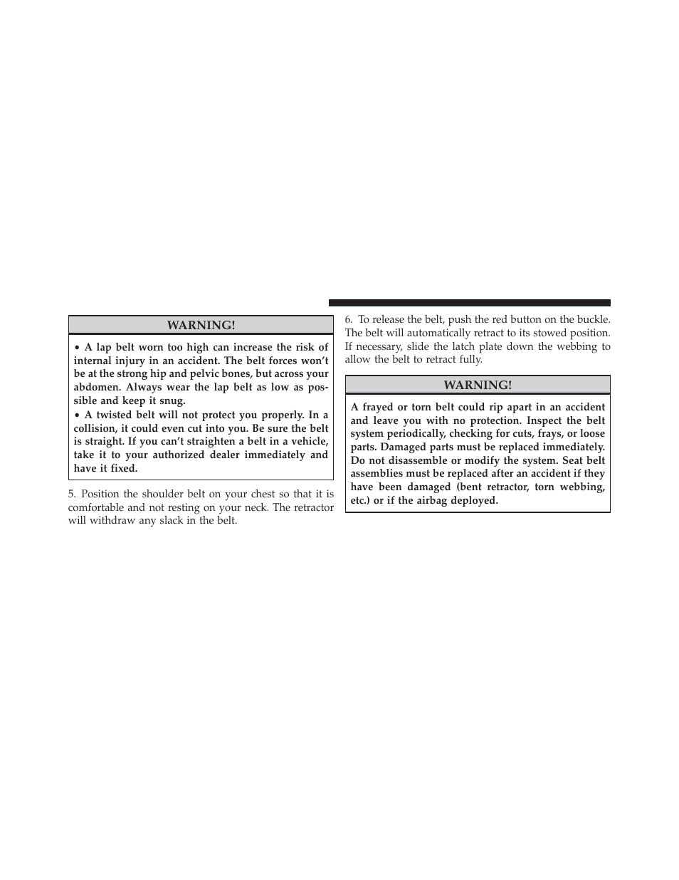 Ram Trucks 2011 Chassis Cab - Owner Manual User Manual | Page 46 / 494