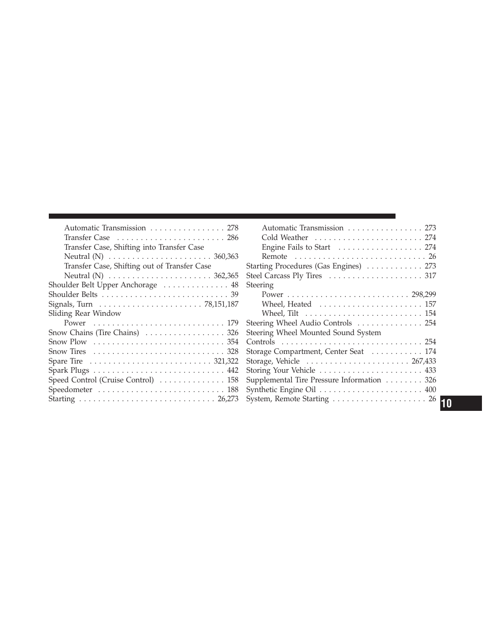 Ram Trucks 2011 Chassis Cab - Owner Manual User Manual | Page 489 / 494