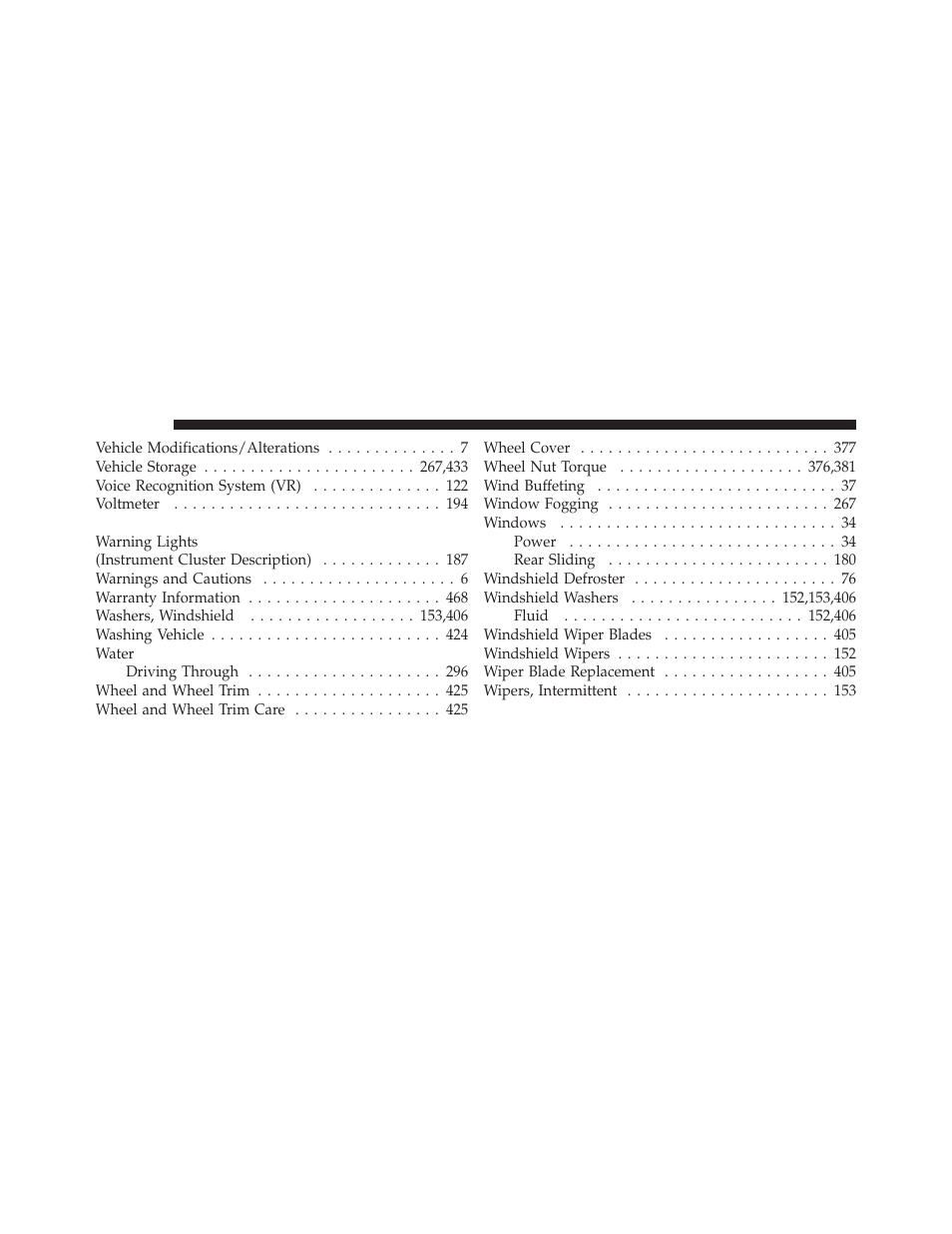 Ram Trucks 2011 Chassis Cab - Owner Manual User Manual | Page 492 / 494