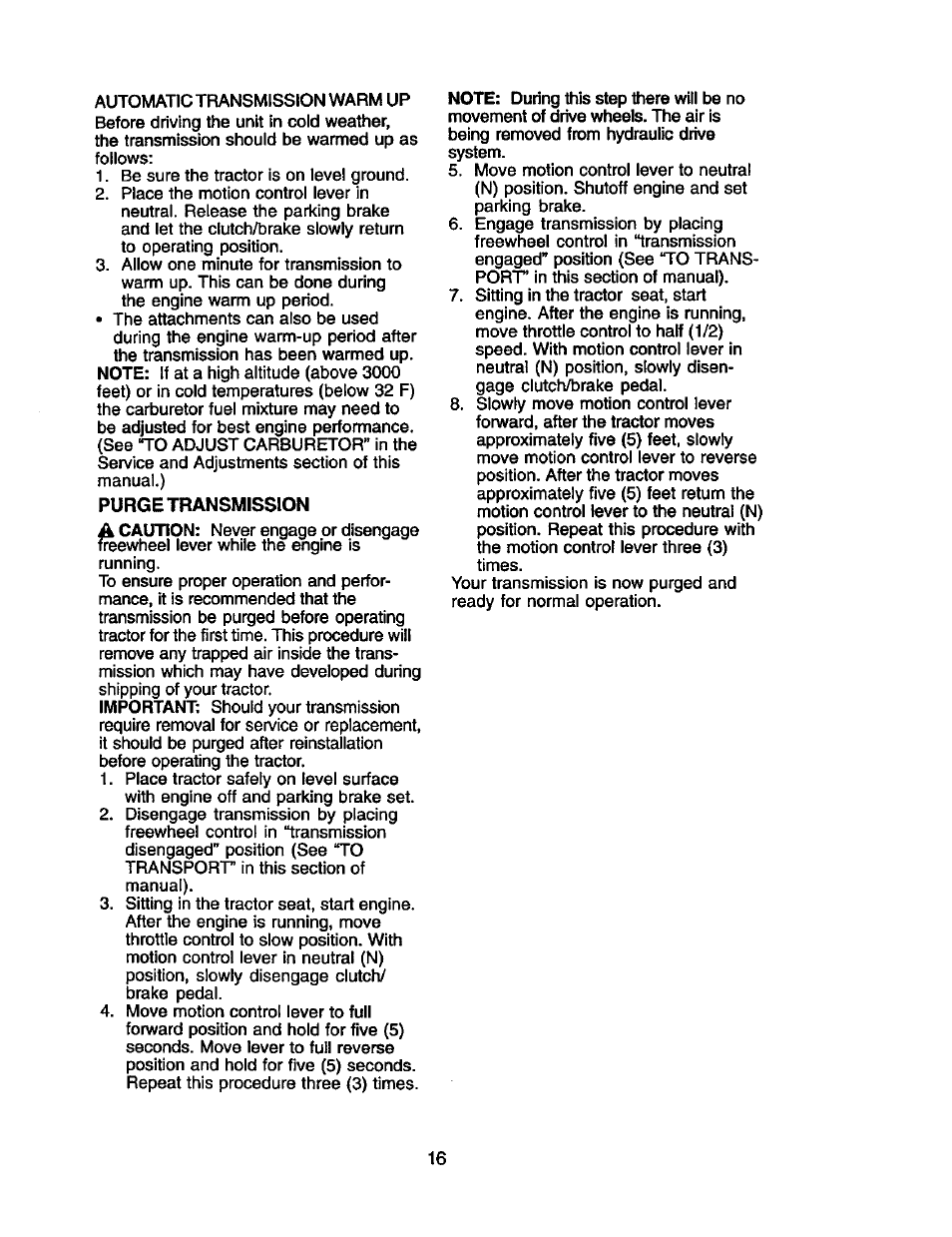 Craftsman 917.2720601 User Manual | Page 16 / 60