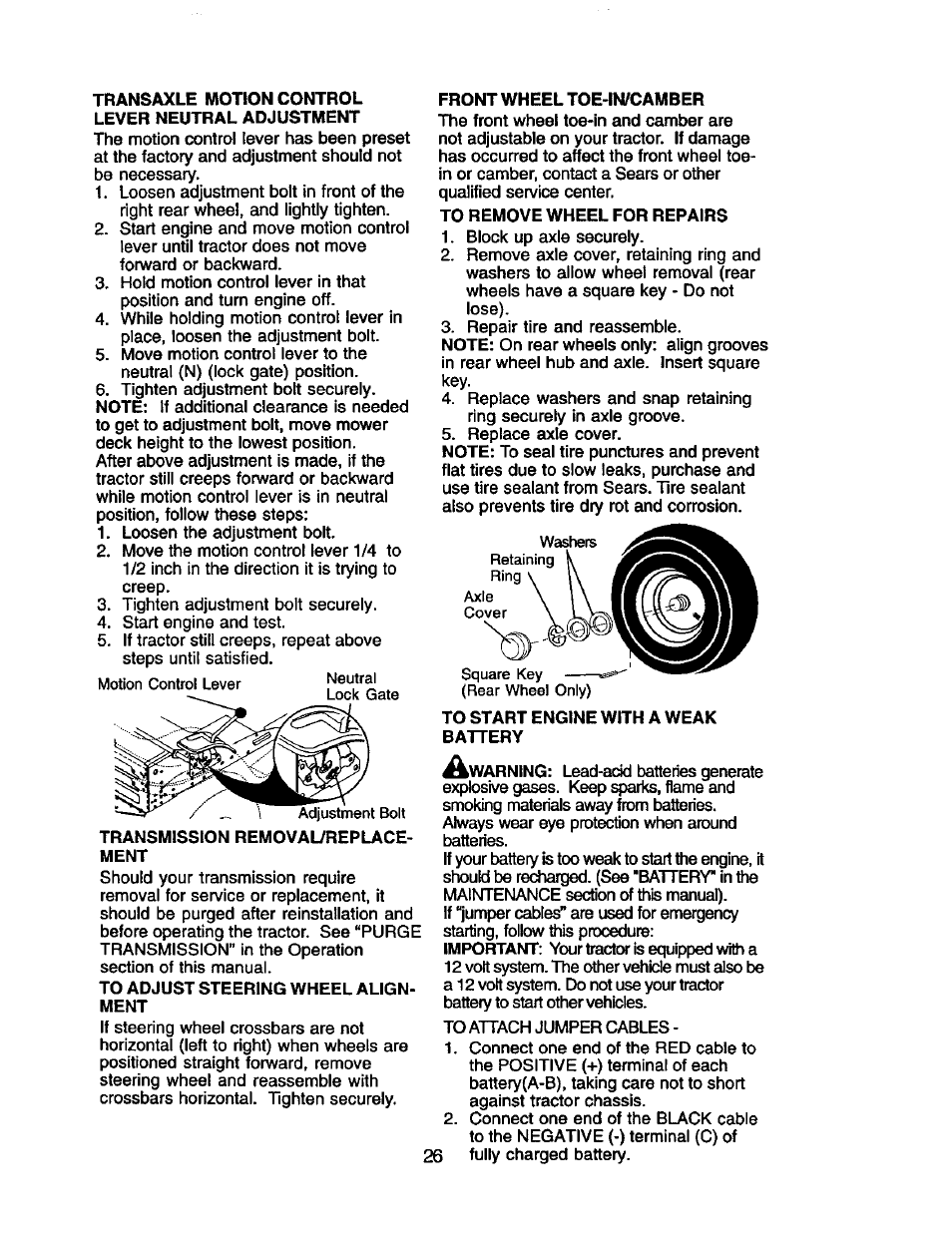 Craftsman 917.2720601 User Manual | Page 26 / 60