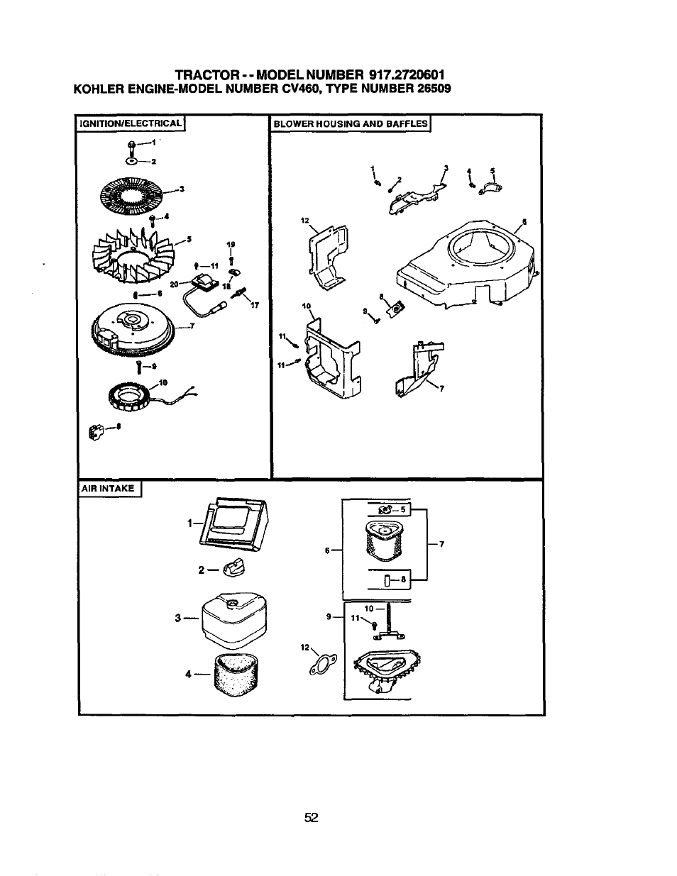 Craftsman 917.2720601 User Manual | Page 52 / 60