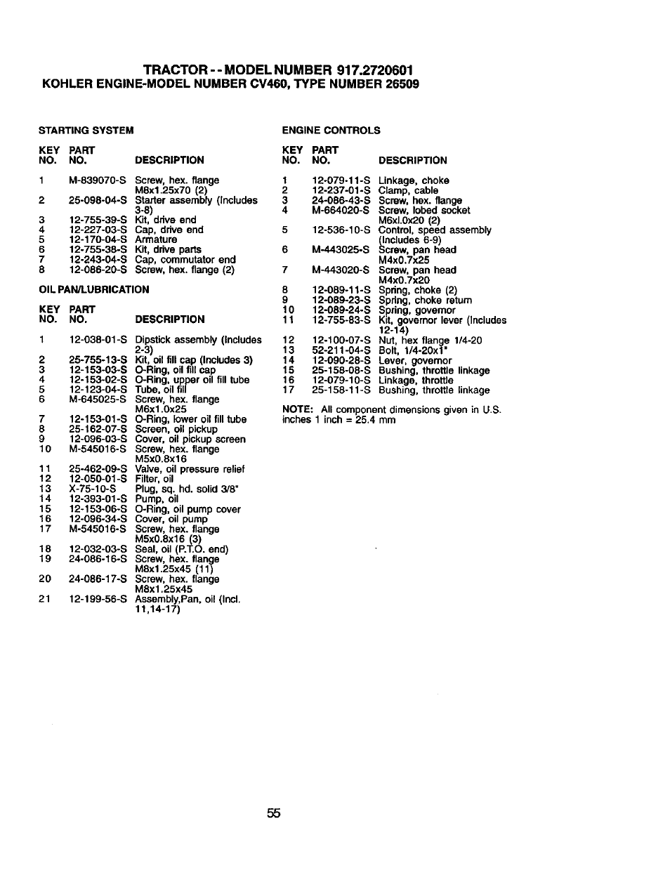 Craftsman 917.2720601 User Manual | Page 55 / 60