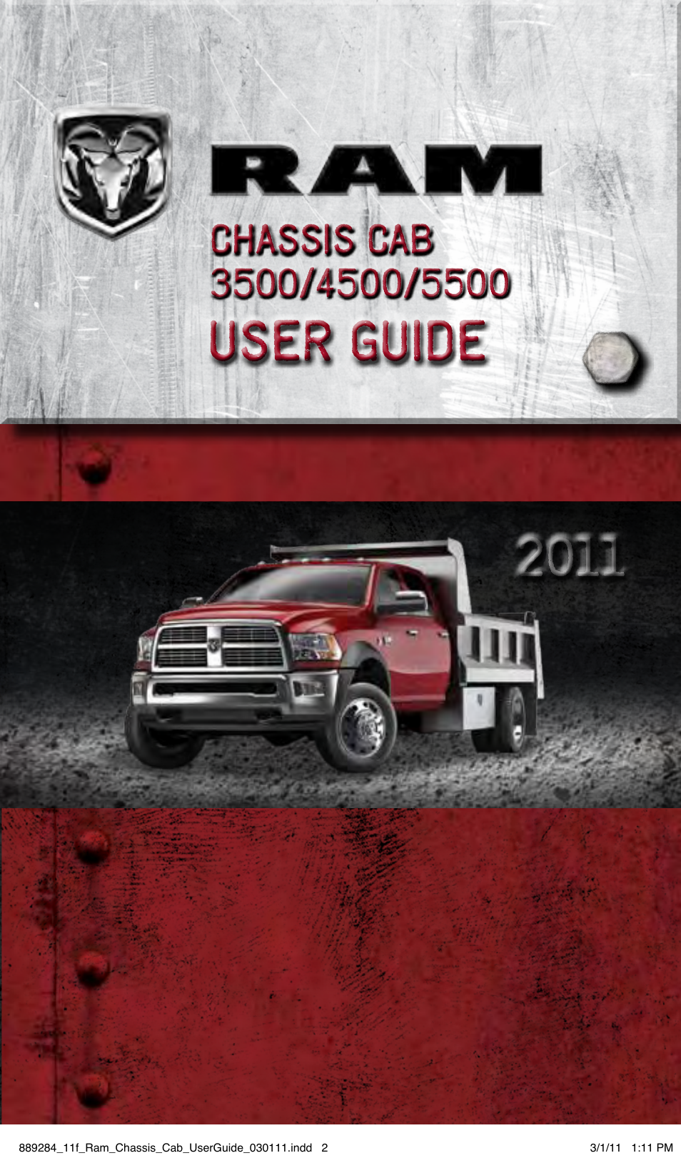 Ram Trucks 2011 Chassis Cab - User Guide User Manual | 92 pages