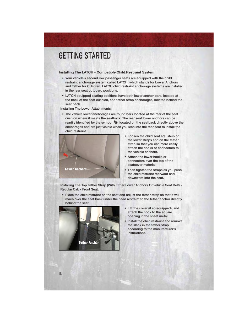 Getting started | Ram Trucks 2011 Chassis Cab - User Guide User Manual | Page 14 / 92