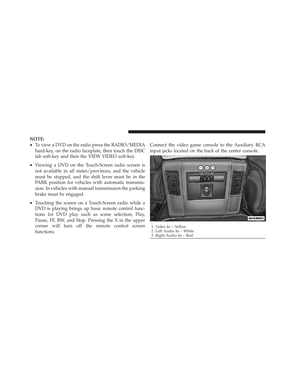 Play video games | Ram Trucks 2012 3500 - Owner Manual User Manual | Page 324 / 726