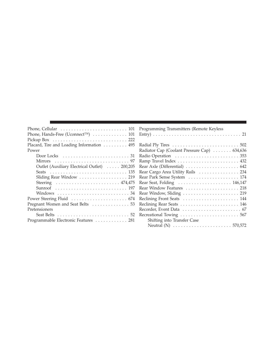 Ram Trucks 2012 3500 - Owner Manual User Manual | Page 718 / 726