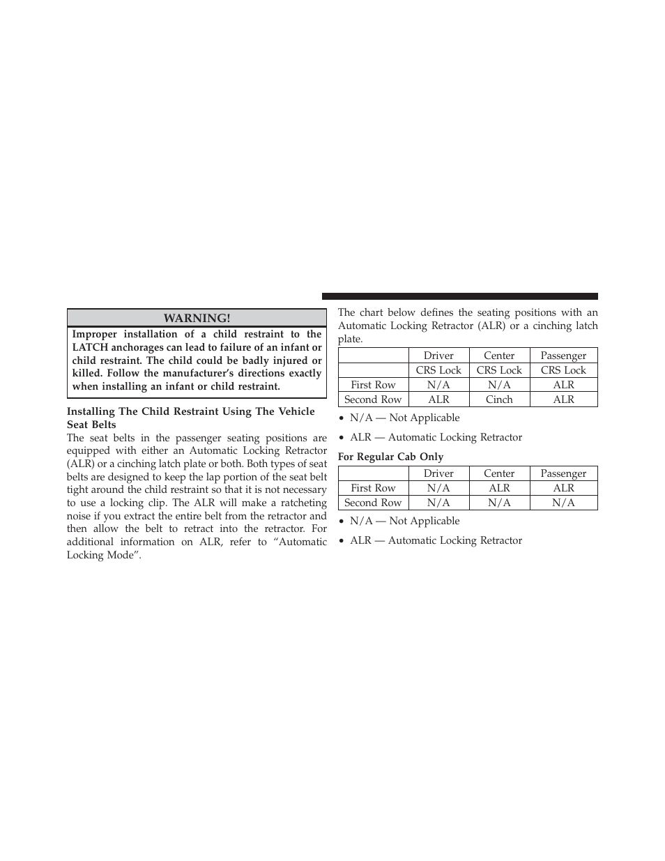 Ram Trucks 2012 3500 - Owner Manual User Manual | Page 78 / 726