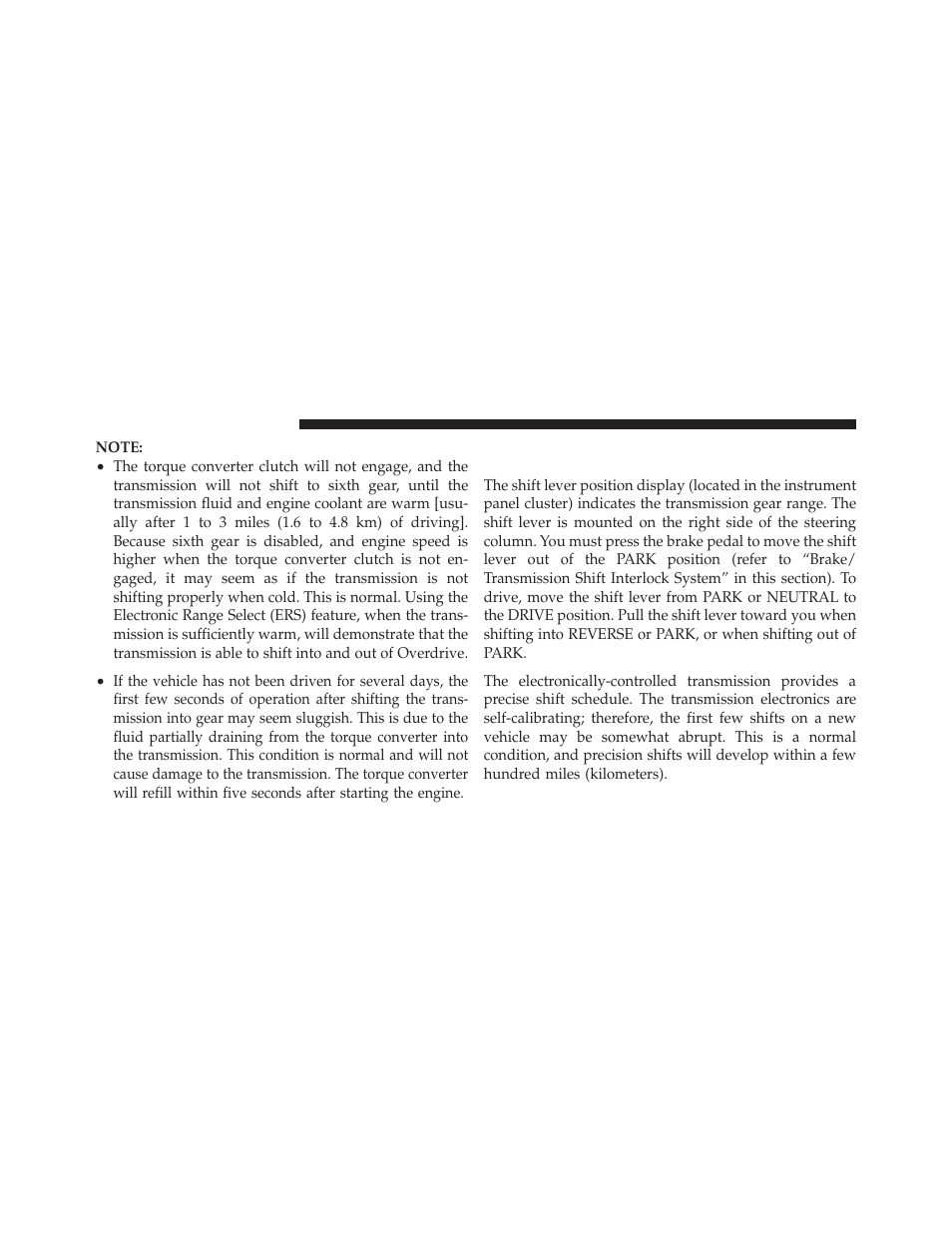 Six-speed automatic transmission, If equipped (chassis cab only) | Ram Trucks 2012 Chassis Cab - Diesel Supplement User Manual | Page 66 / 173