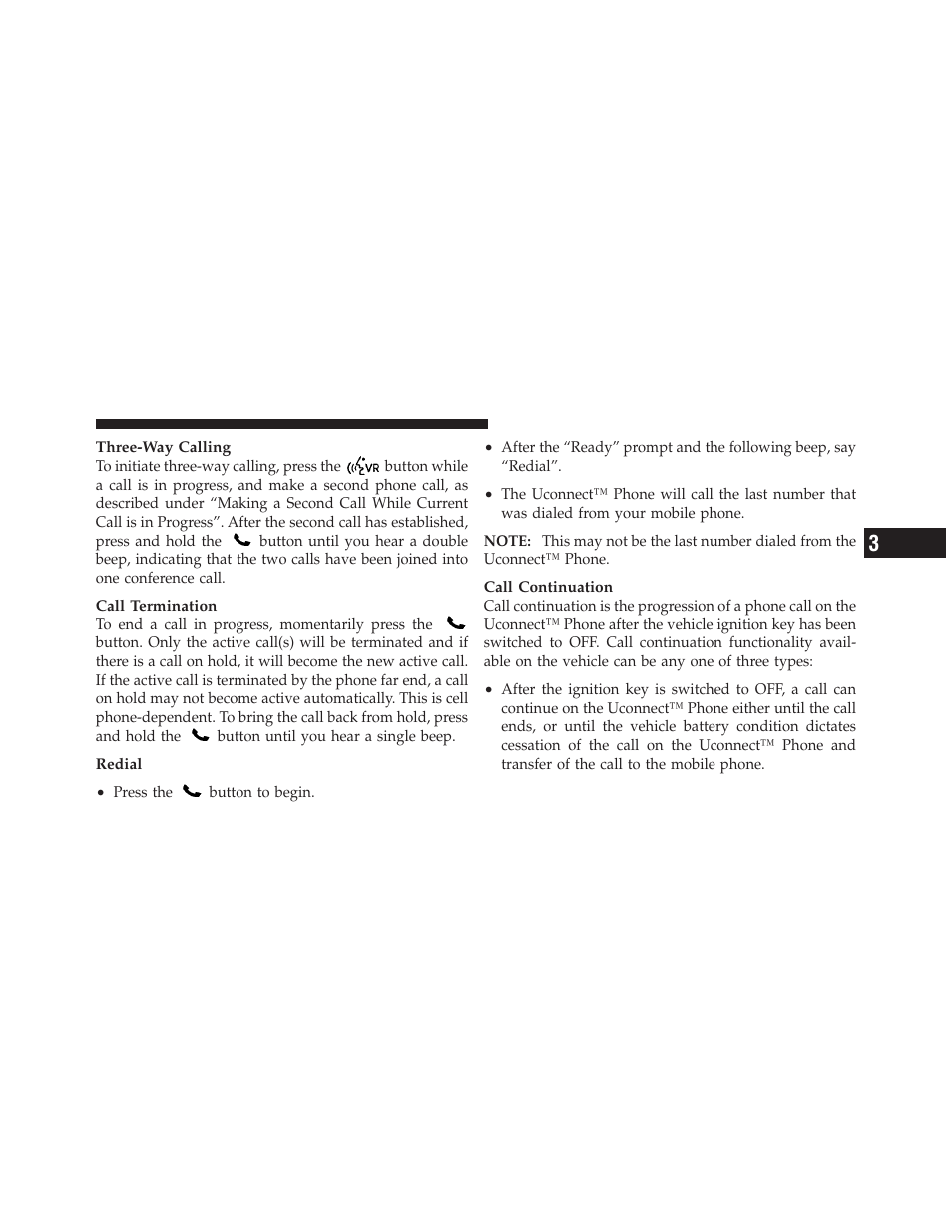 Ram Trucks 2012 Chassis Cab - Owner Manual User Manual | Page 107 / 502