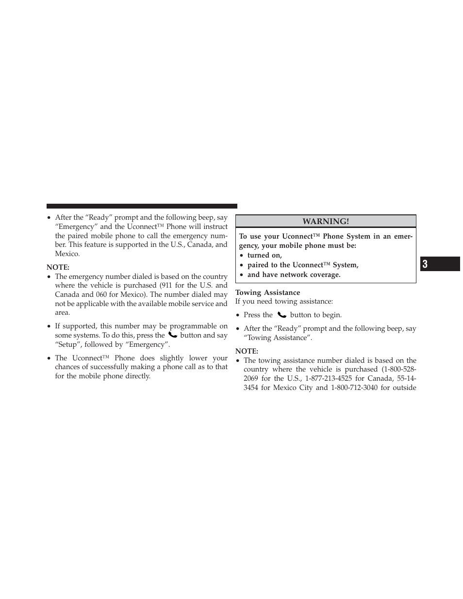 Ram Trucks 2012 Chassis Cab - Owner Manual User Manual | Page 109 / 502