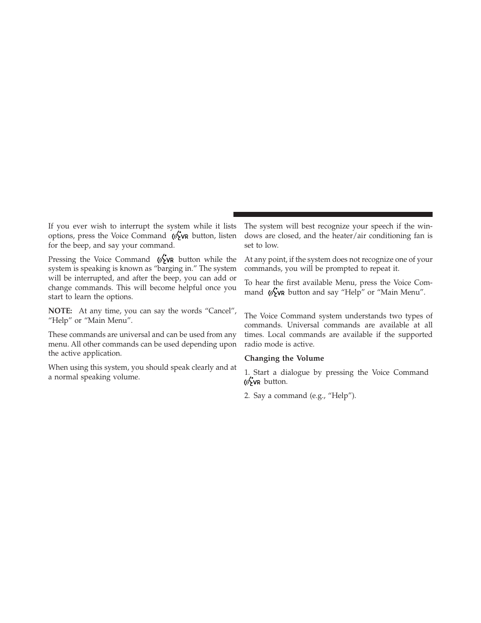 Commands | Ram Trucks 2012 Chassis Cab - Owner Manual User Manual | Page 126 / 502