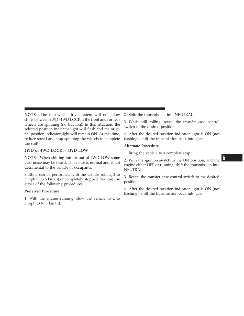 Ram Trucks 2012 Chassis Cab - Owner Manual User Manual | Page 299 / 502