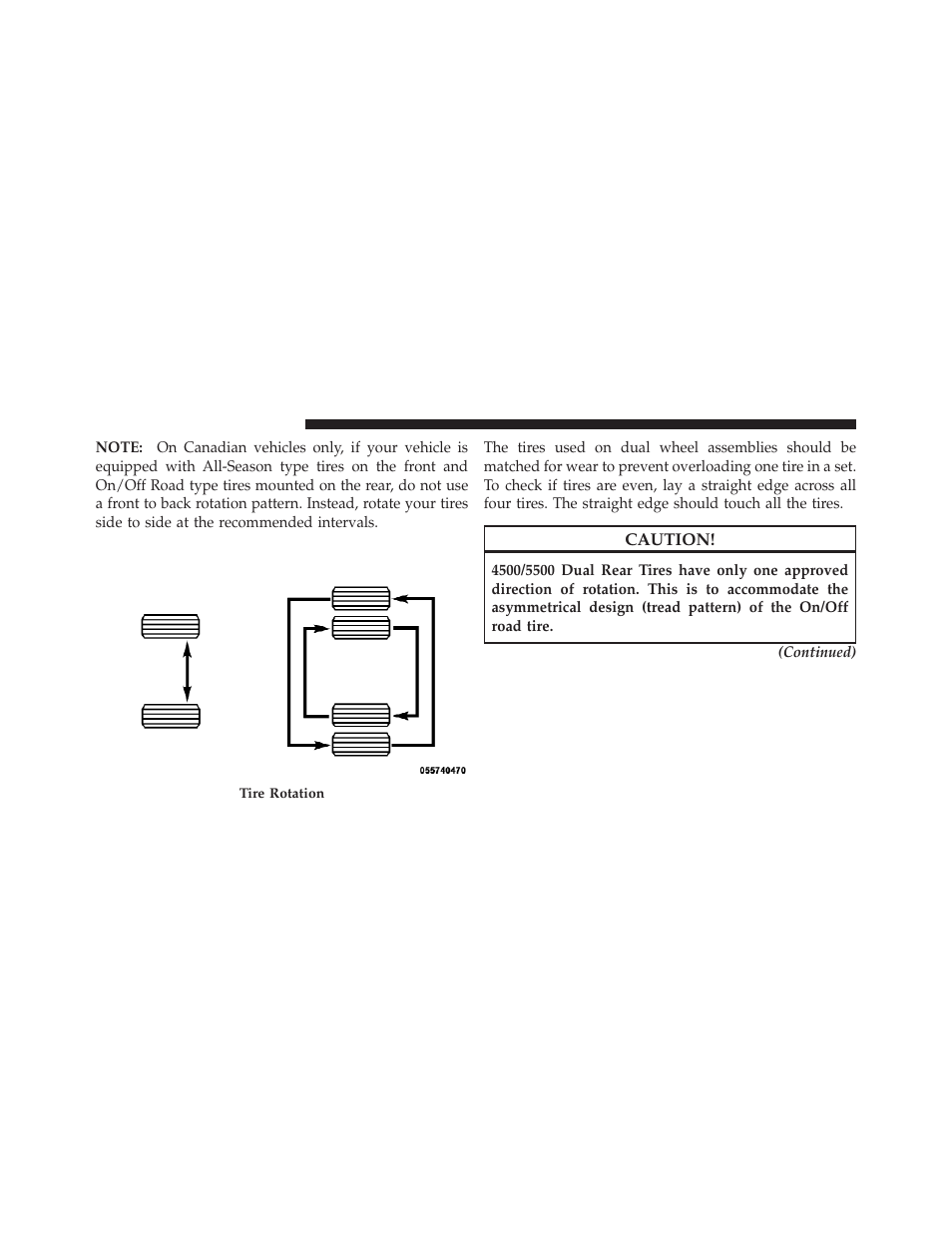 Dual rear wheels | Ram Trucks 2012 Chassis Cab - Owner Manual User Manual | Page 336 / 502
