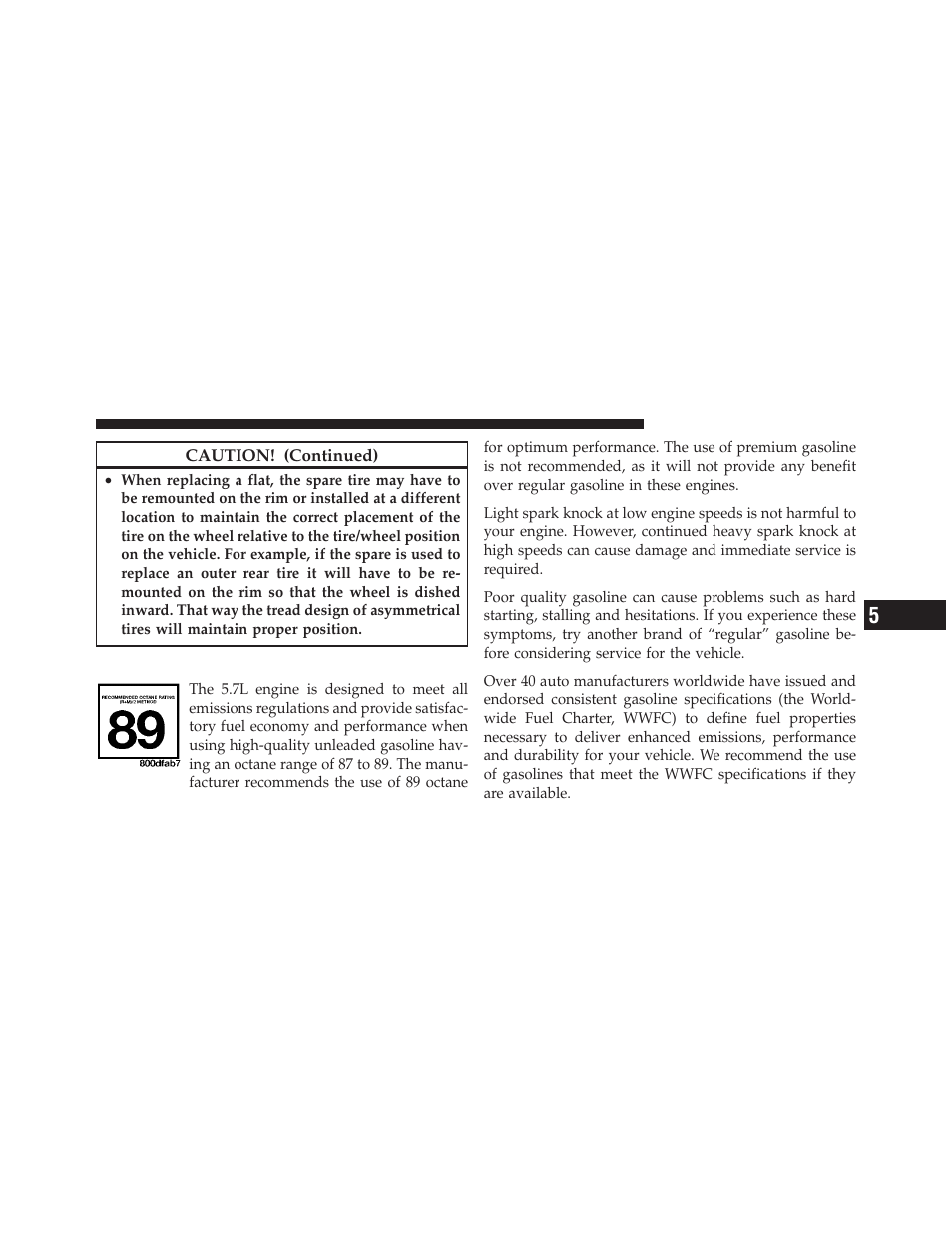 Fuel requirements | Ram Trucks 2012 Chassis Cab - Owner Manual User Manual | Page 337 / 502