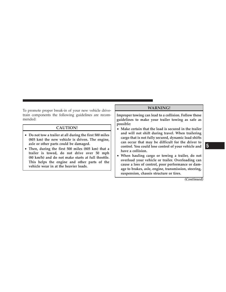 Towing requirements | Ram Trucks 2012 Chassis Cab - Owner Manual User Manual | Page 353 / 502