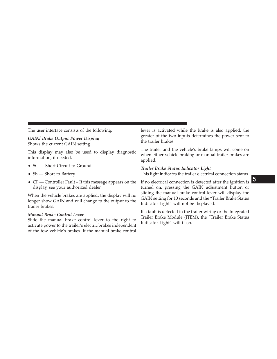 Ram Trucks 2012 Chassis Cab - Owner Manual User Manual | Page 357 / 502