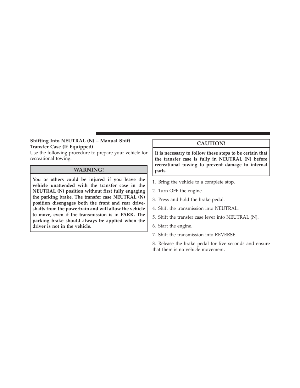 Ram Trucks 2012 Chassis Cab - Owner Manual User Manual | Page 370 / 502