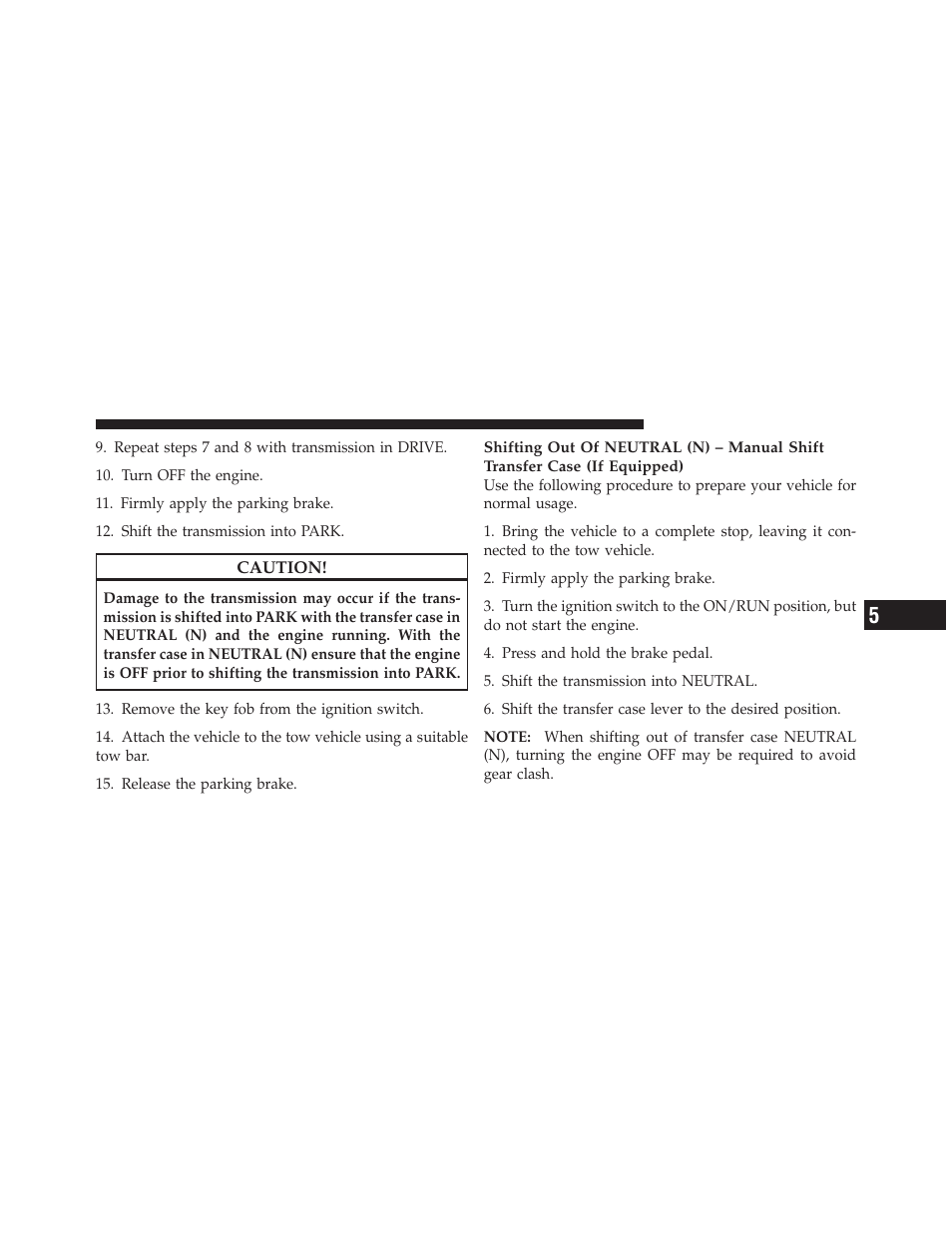 Ram Trucks 2012 Chassis Cab - Owner Manual User Manual | Page 371 / 502