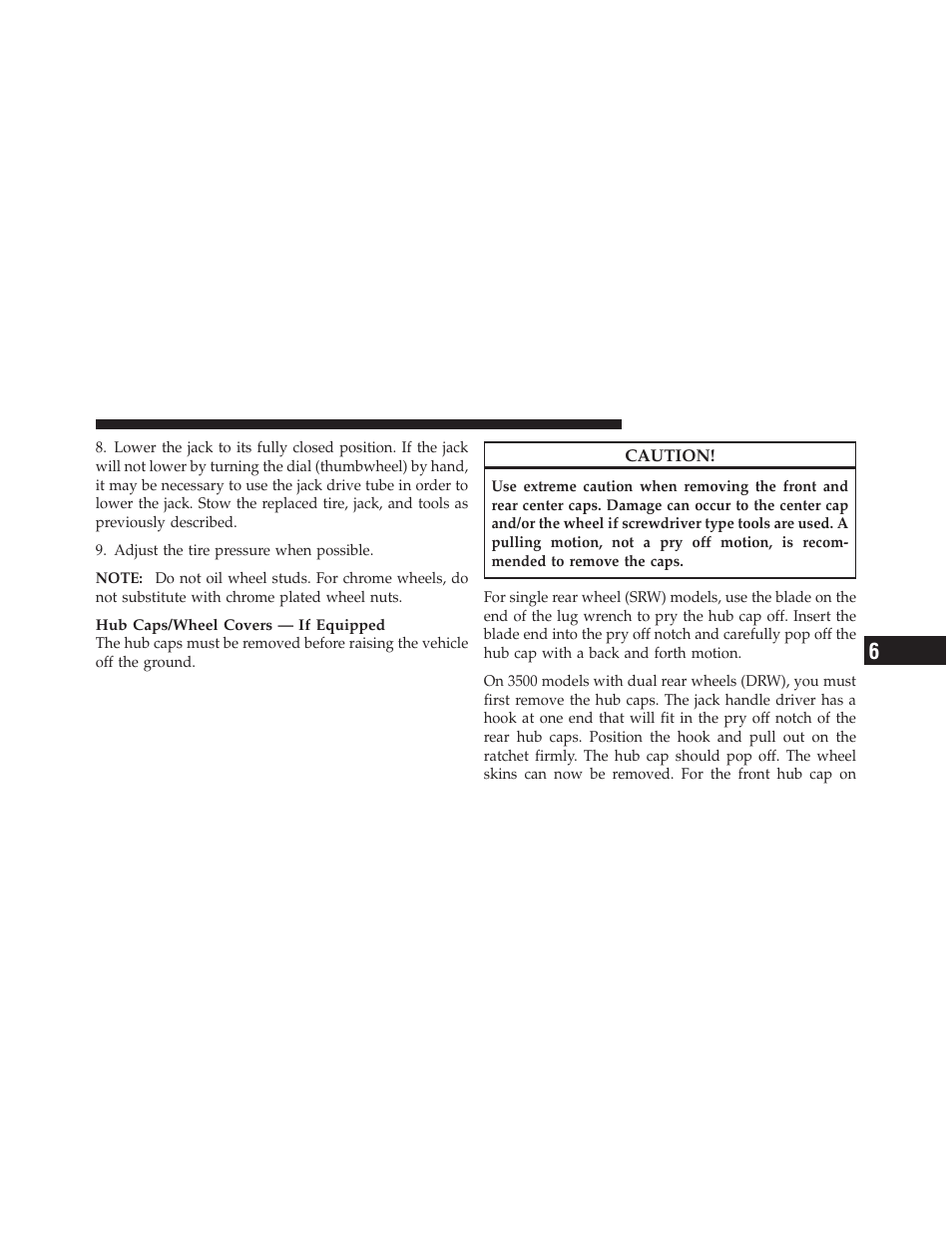 Ram Trucks 2012 Chassis Cab - Owner Manual User Manual | Page 385 / 502