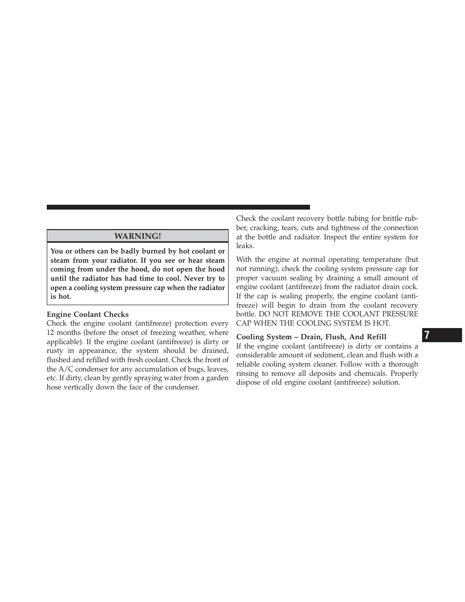 Cooling system | Ram Trucks 2012 Chassis Cab - Owner Manual User Manual | Page 419 / 502