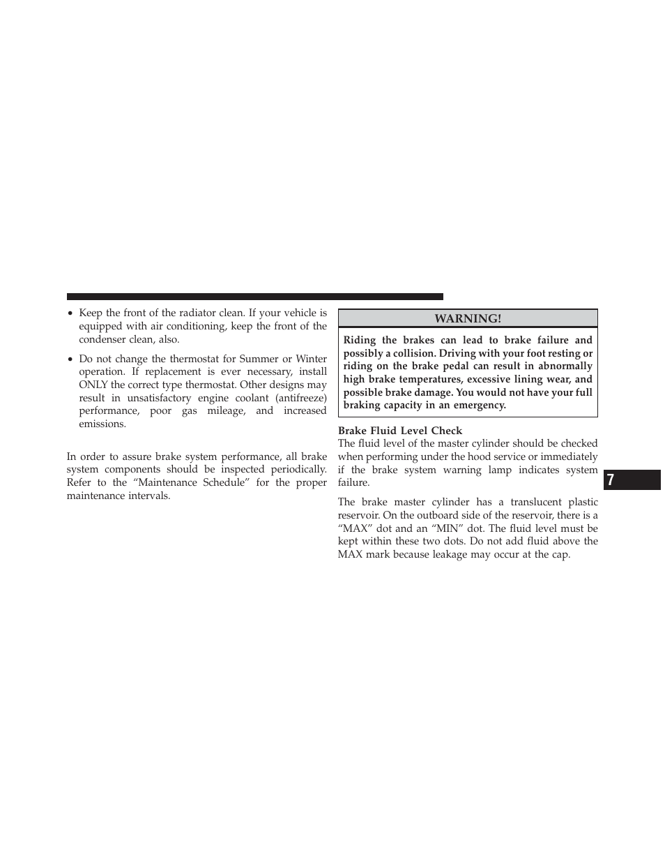 Brake system | Ram Trucks 2012 Chassis Cab - Owner Manual User Manual | Page 425 / 502