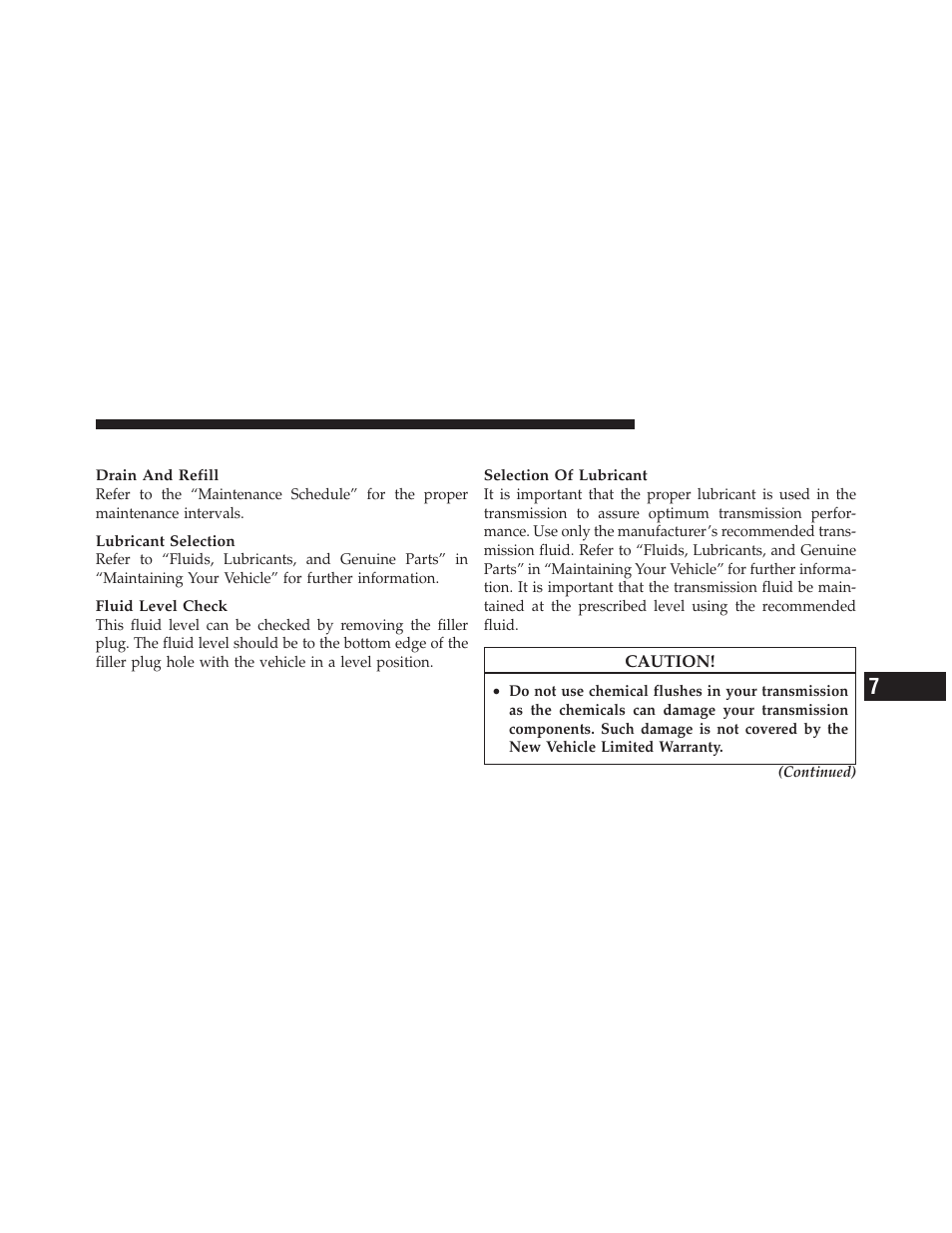 Transfer case, Automatic transmission | Ram Trucks 2012 Chassis Cab - Owner Manual User Manual | Page 429 / 502