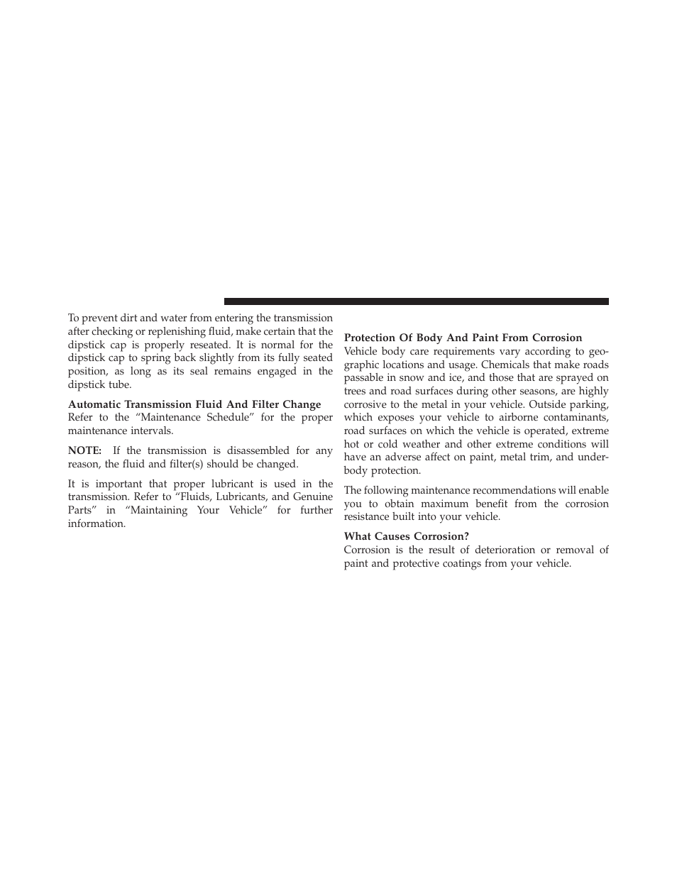 Appearance care and protection from corrosion, Appearance care and protection from, Corrosion | Ram Trucks 2012 Chassis Cab - Owner Manual User Manual | Page 432 / 502