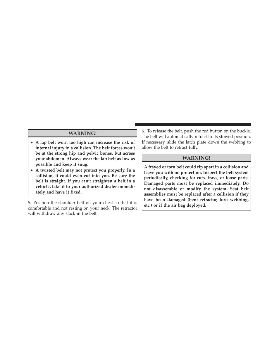 Ram Trucks 2012 Chassis Cab - Owner Manual User Manual | Page 46 / 502