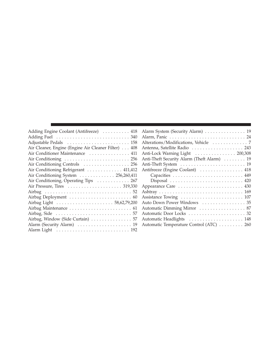 Ram Trucks 2012 Chassis Cab - Owner Manual User Manual | Page 484 / 502